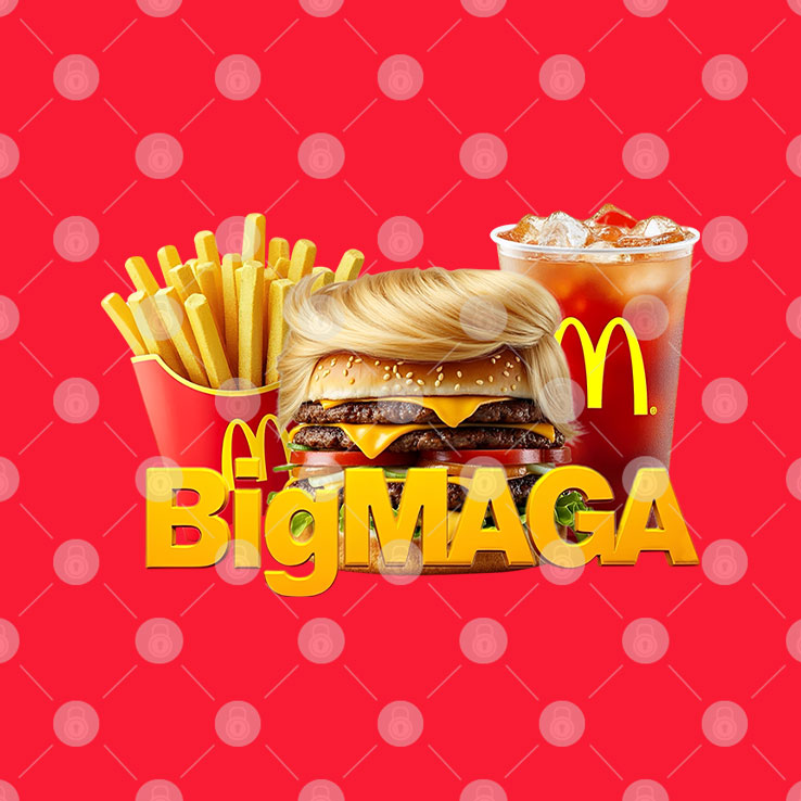 Trump McDonald’s BigMaga Shirt