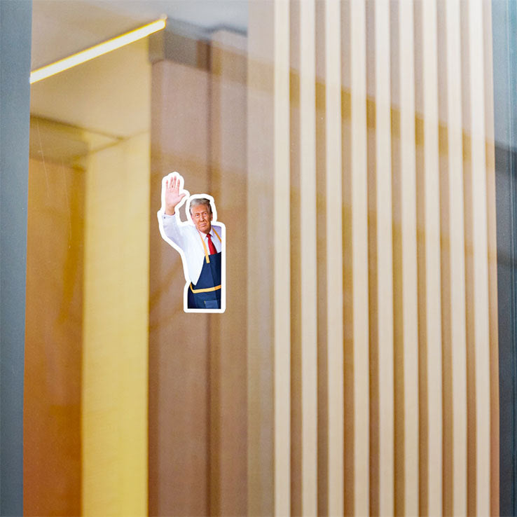Trump McDonald’s Sticker
