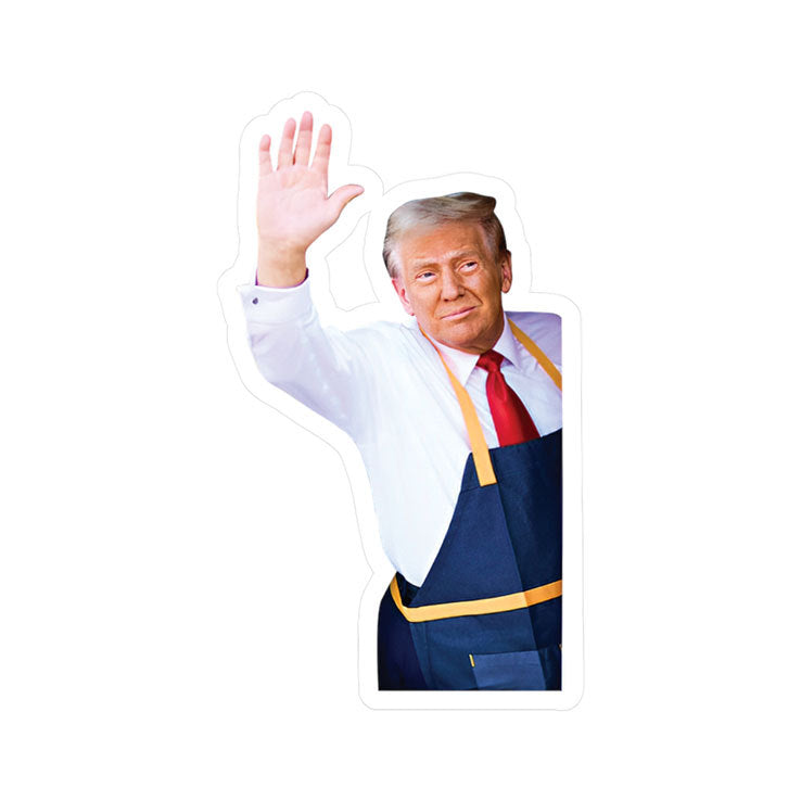 Trump McDonald’s Sticker