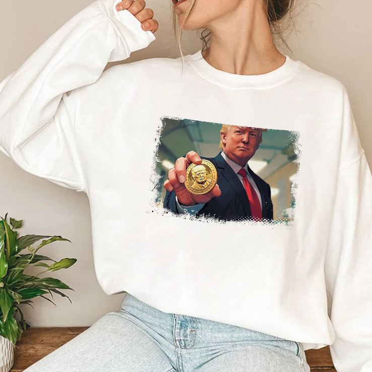 Trump Meme Crypto Coin Shirt