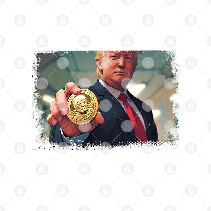 Trump Meme Crypto Coin Shirt