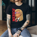 Trump Merica Mullet Sunglasses Patriotic Graphic T Shirt