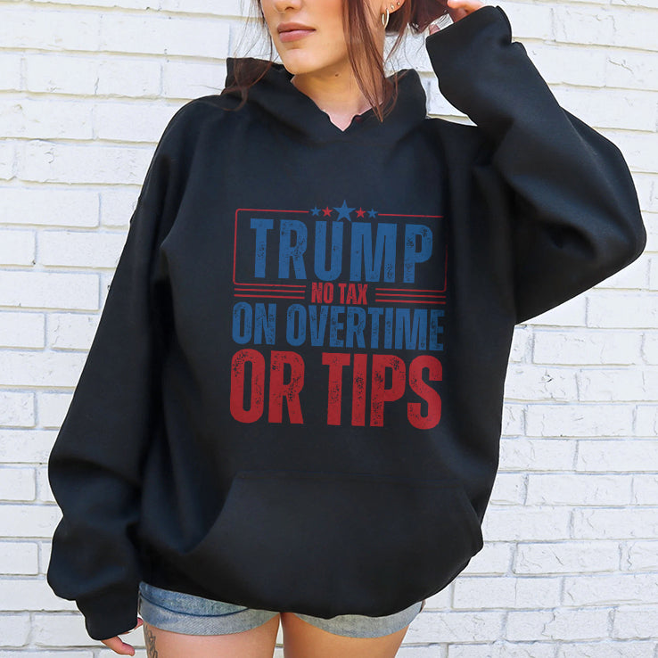 Trump No Tax On Overtime Or Tips Shirt