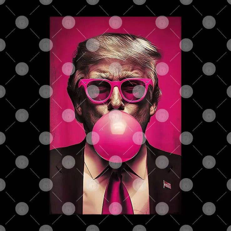Trump Pink Bubblegum T Shirt