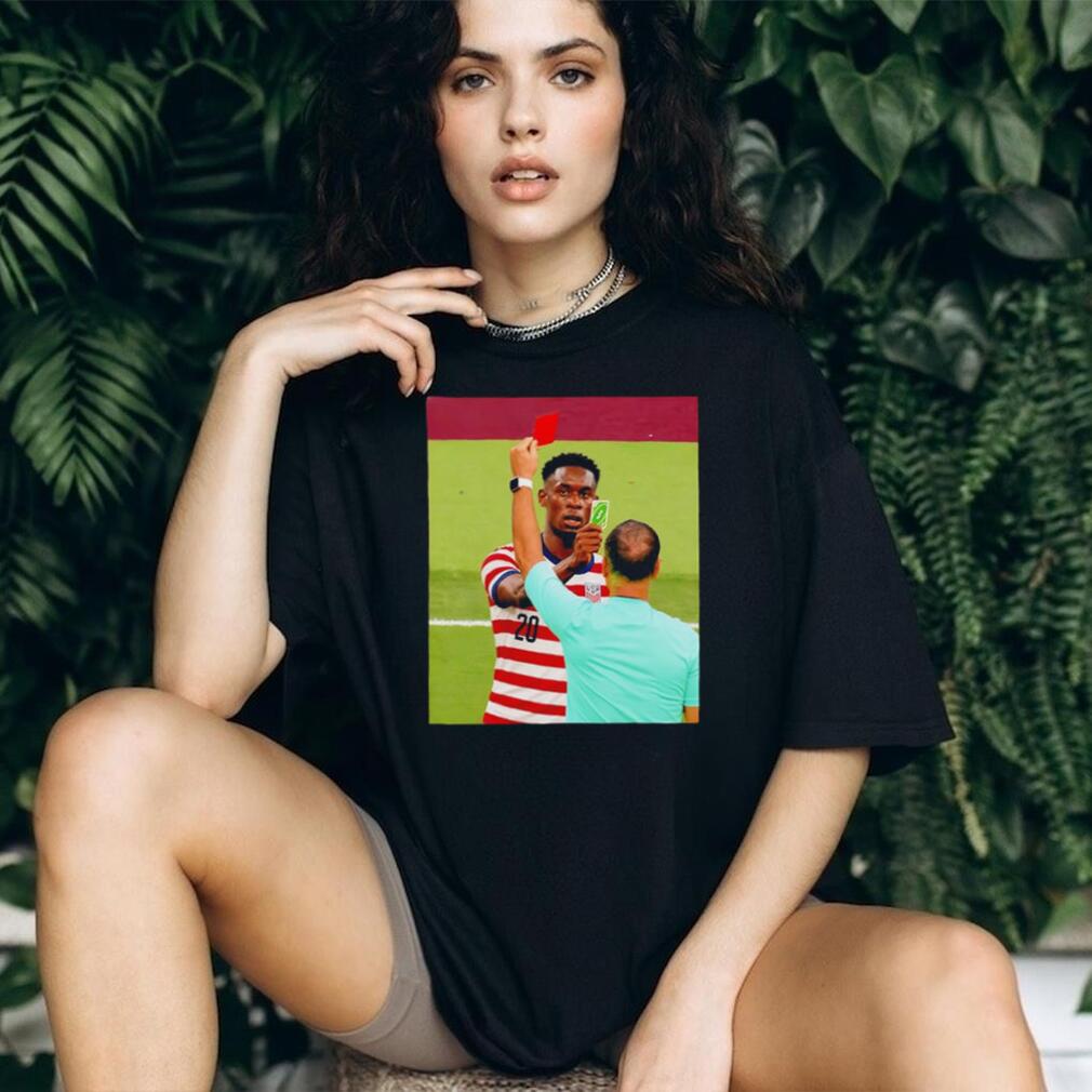 Trump Reverse Red Card Suspension Folarin Balogun Red Card Shirt