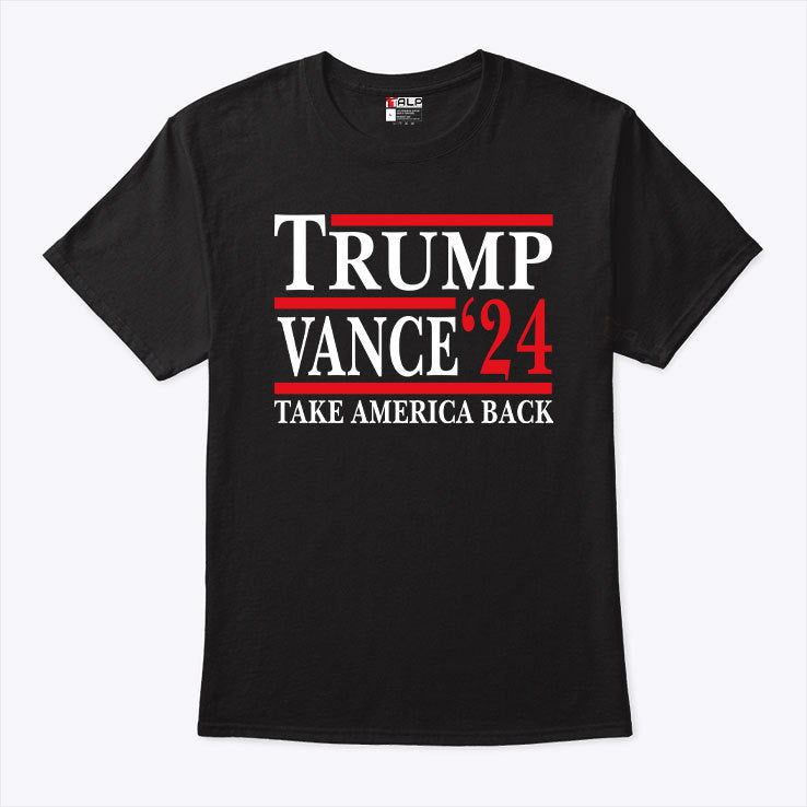 Trump Vance 2024 Take America Back Shirt Donald Trump And J.D. Vance