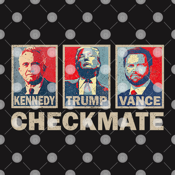 Trump Vance Kennedy Checkmate 2024 T Shirt