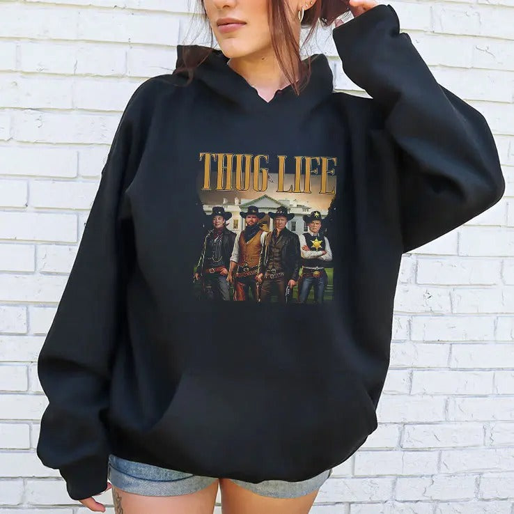 Trump Vance Kennedy Elon Thug Life Shirt