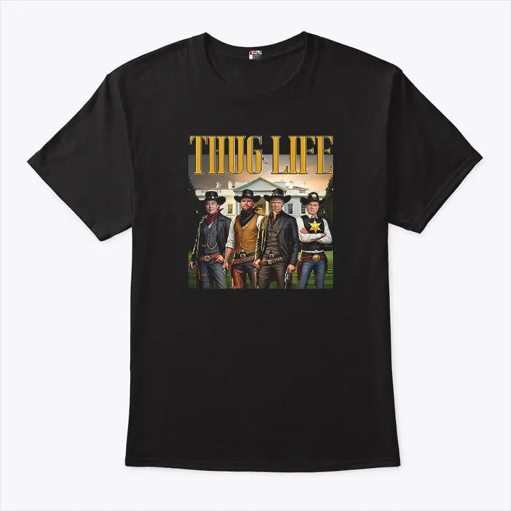 Trump Vance Kennedy Elon Thug Life Shirt