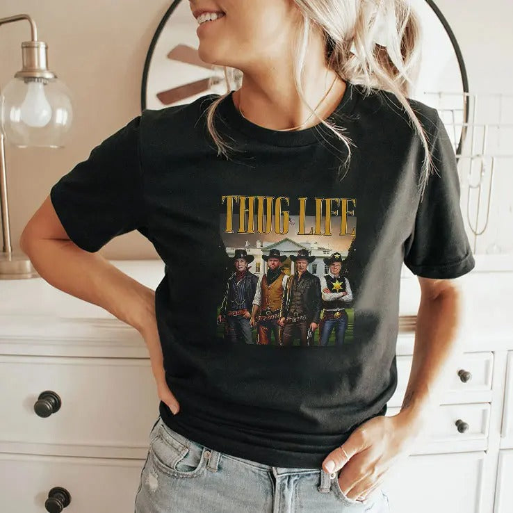 Trump Vance Kennedy Elon Thug Life Shirt