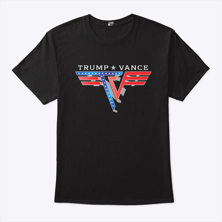 Trump Vance TV Rocker USA T Shirt