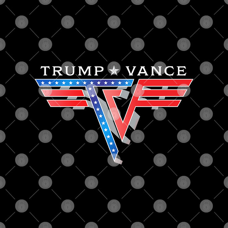 Trump Vance TV Rocker USA T Shirt