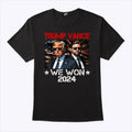 Trump Vance We Won 2024 T Shirt