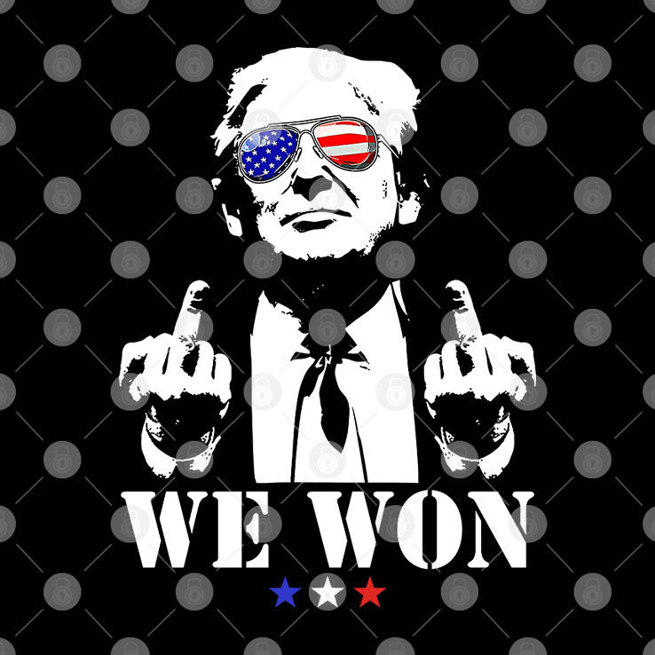 Trump We Won Shirt