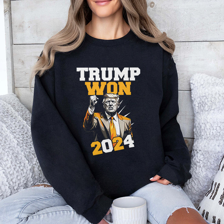 Trump Won 2024 T Shirt