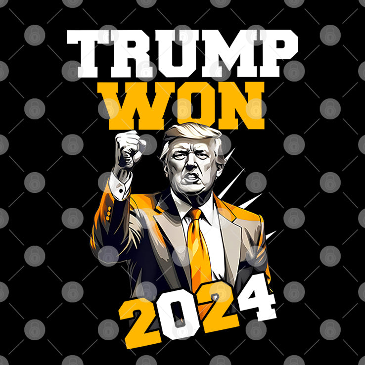 Trump Won 2024 T Shirt