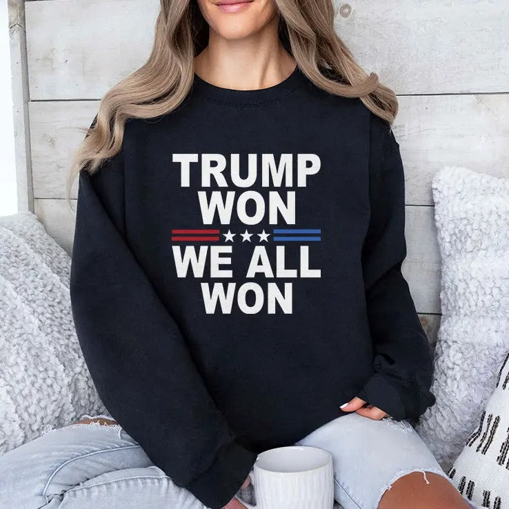 Trump Won We All Won 2024 T Shirt