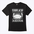 Tummy Ache Survivor Jeff the Land Shark Helmet Meme T Shirt