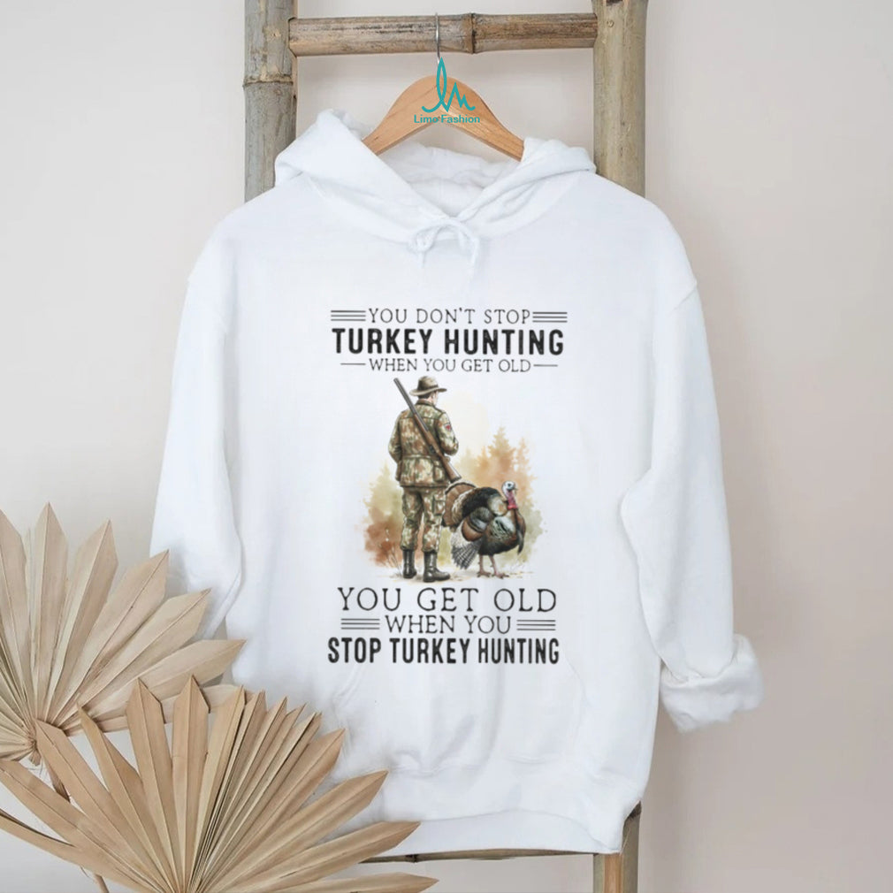 Turkey Hunting Legend Old Man Outdoor T Shirt