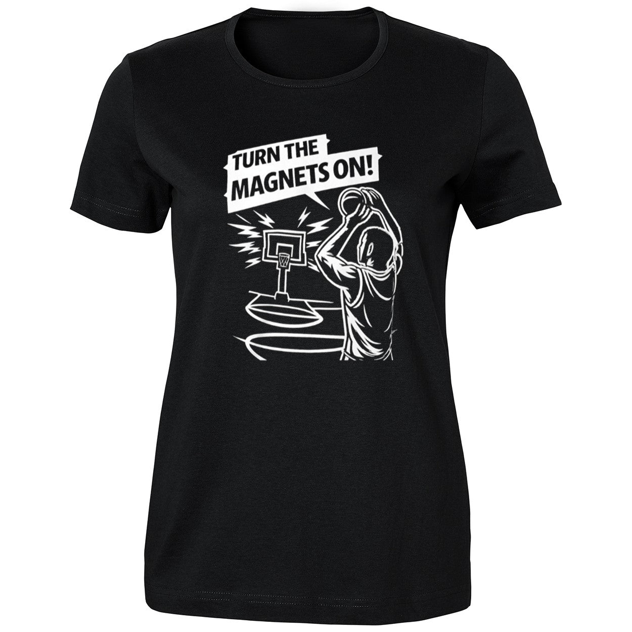 Turn The Magnets On Basketball Shirt