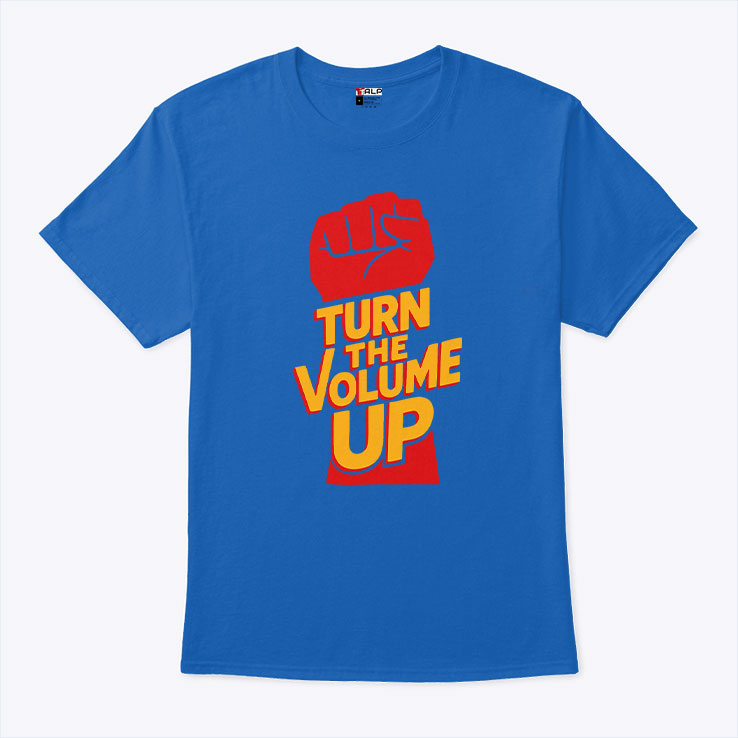 Turn The Volume Up Zohran Mamdani Shirt