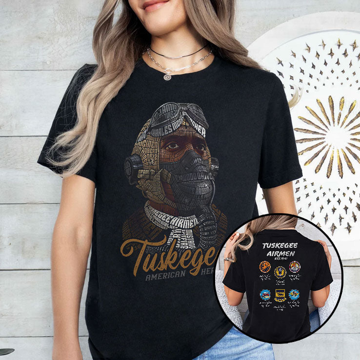 Tuskegee Airmen American Heroes T Shirt