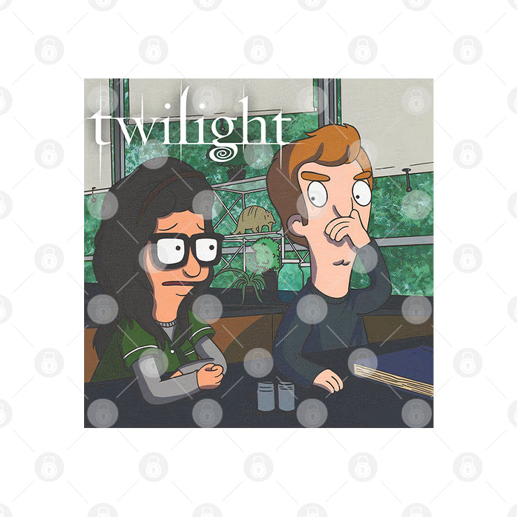 Twilight x Bob’s Burgers Tweenlight Movie Shirt