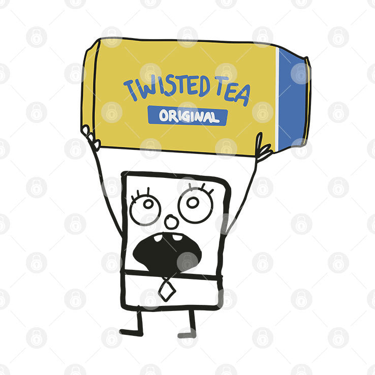 Twisted Tea Doodlebob T Shirt