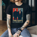 Two GOATs CR7 x Trump 45 47 Hope Style Political Parody T Shirt