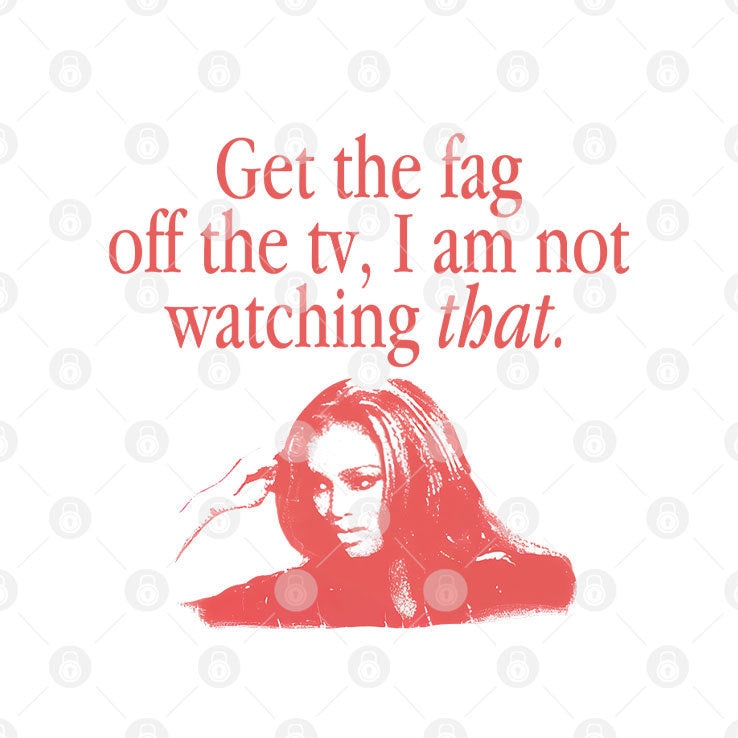 Tyra Banks Get The Fag Off The TV I Am Not Watching That Shirt