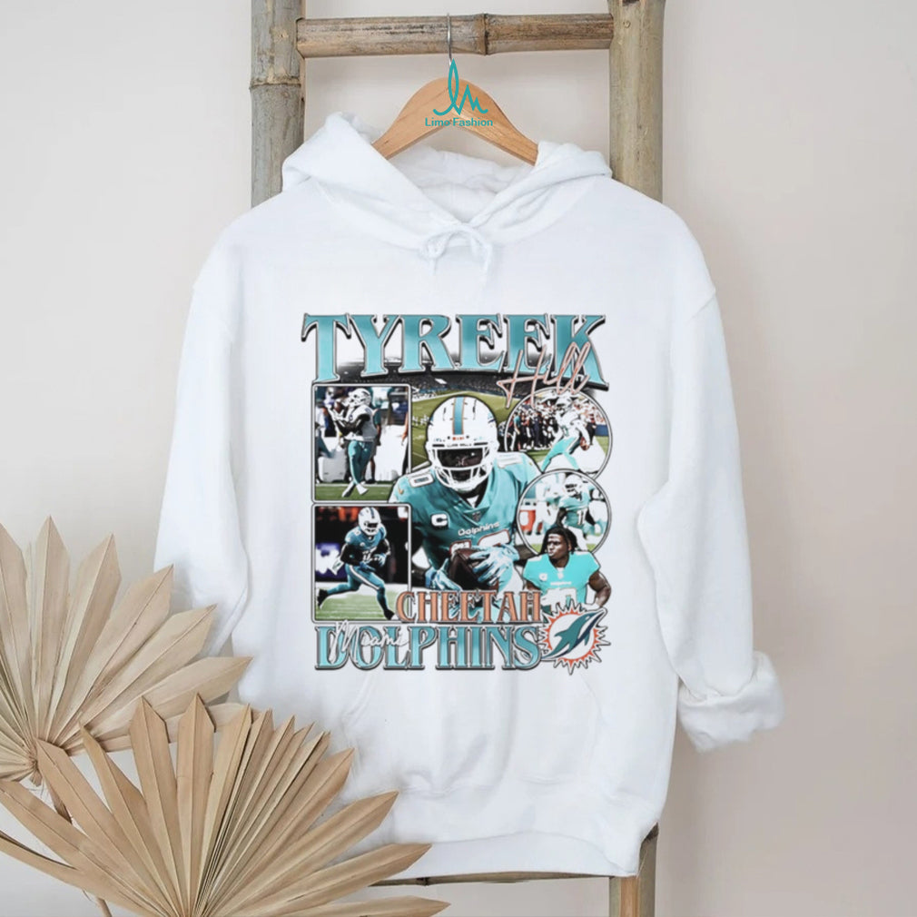 Tyreek Hill Cheetah Miami Football Vintage Bootleg T Shirt