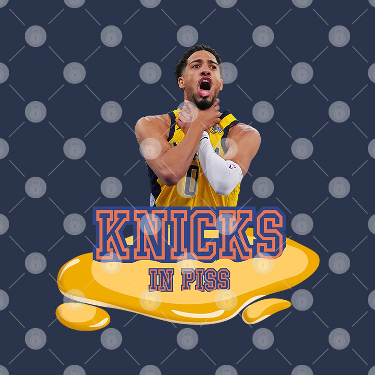 Tyrese Haliburton Choke Knicks In Piss T Shirt