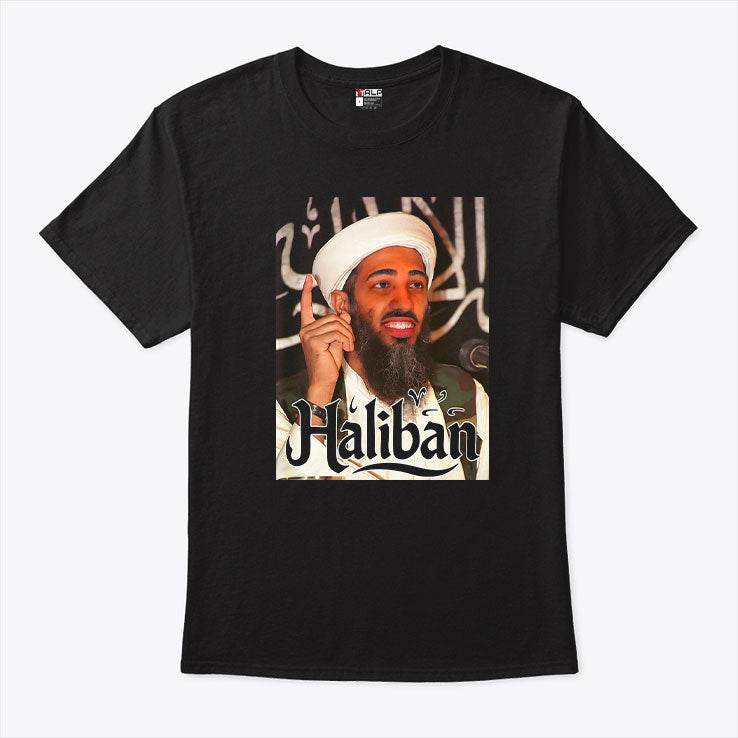 Tyrese Haliburton Osama Bin Laden Photo T Shirt