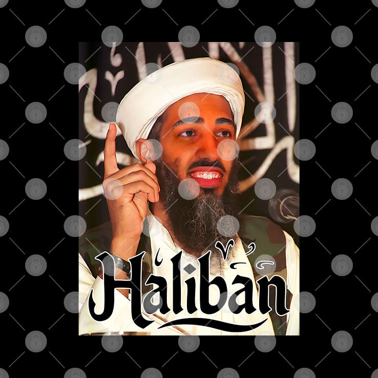 Tyrese Haliburton Osama Bin Laden Photo T Shirt