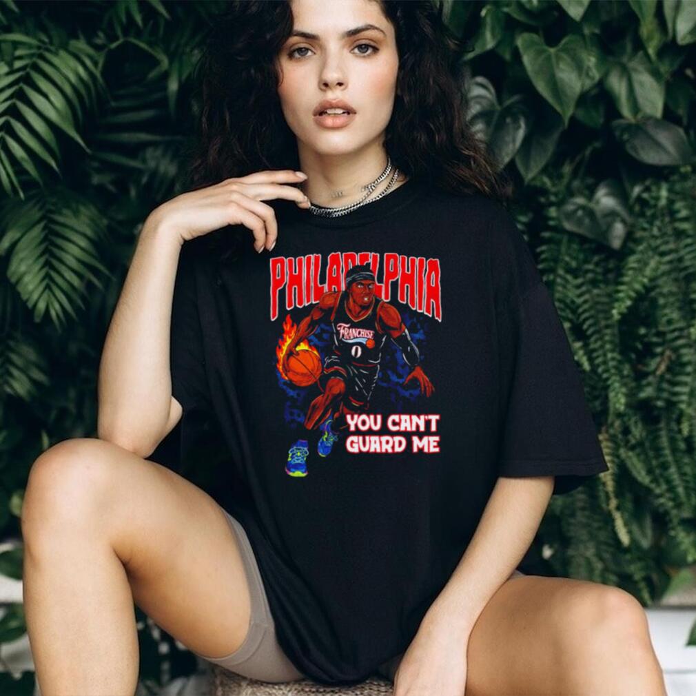 Tyrese Maxey Philadelphia Basketball You Can’t Guard Me Retro Vintage Sports Men Women Fans T Shirt
