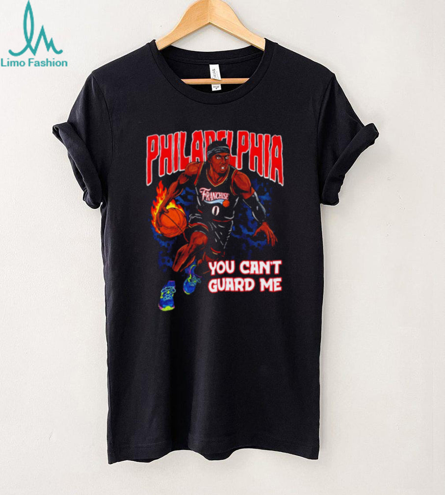 Tyrese Maxey Philadelphia Basketball You Can’t Guard Me Retro Vintage Sports Men Women Fans T Shirt