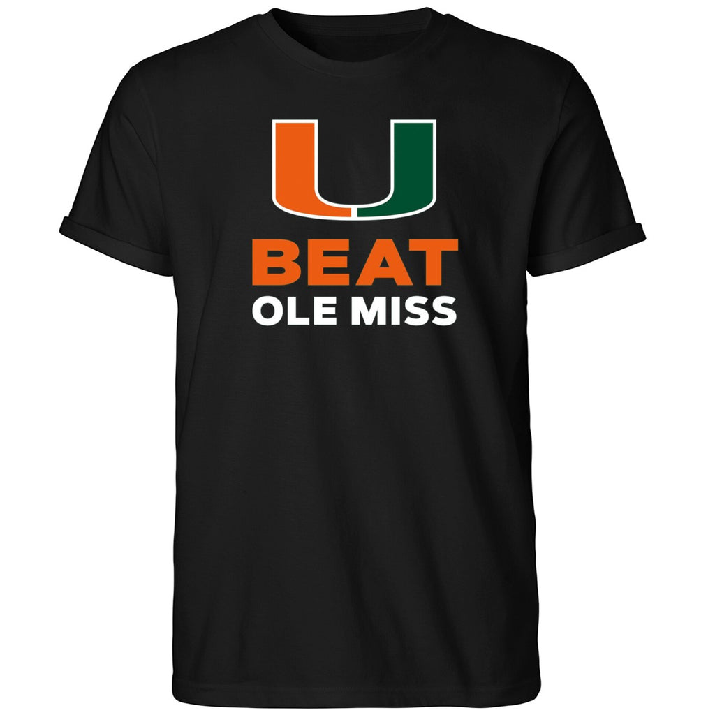 U Miami Football Beat Ole Miss 2026 Shirt