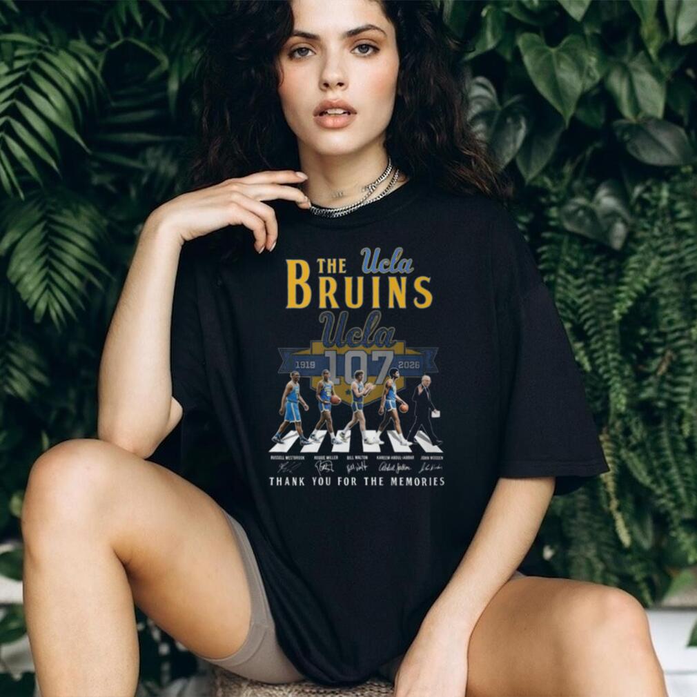 UCLA Bruins 107th Anniversary 1919 2026 Basketball Legends Abbey Road T Shirt
