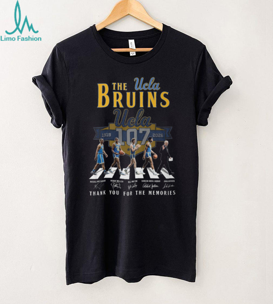 UCLA Bruins 107th Anniversary 1919 2026 Basketball Legends Abbey Road T Shirt