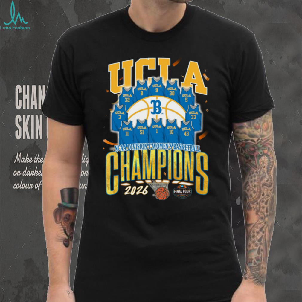 UCLA Bruins 2026 NCAA Division I Women’s Basketball National Champions T Shirt