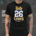 UCLA Bruins 2026 NCAA Women’s Basketball Champions Signature Series T Shirt