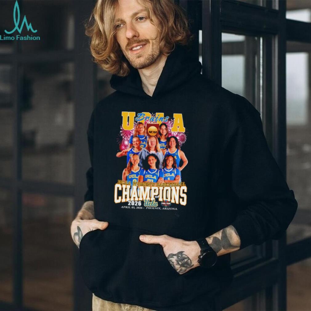 UCLA Bruins 2026 NCAA Women’s Basketball National Champions Team Photo T Shirt