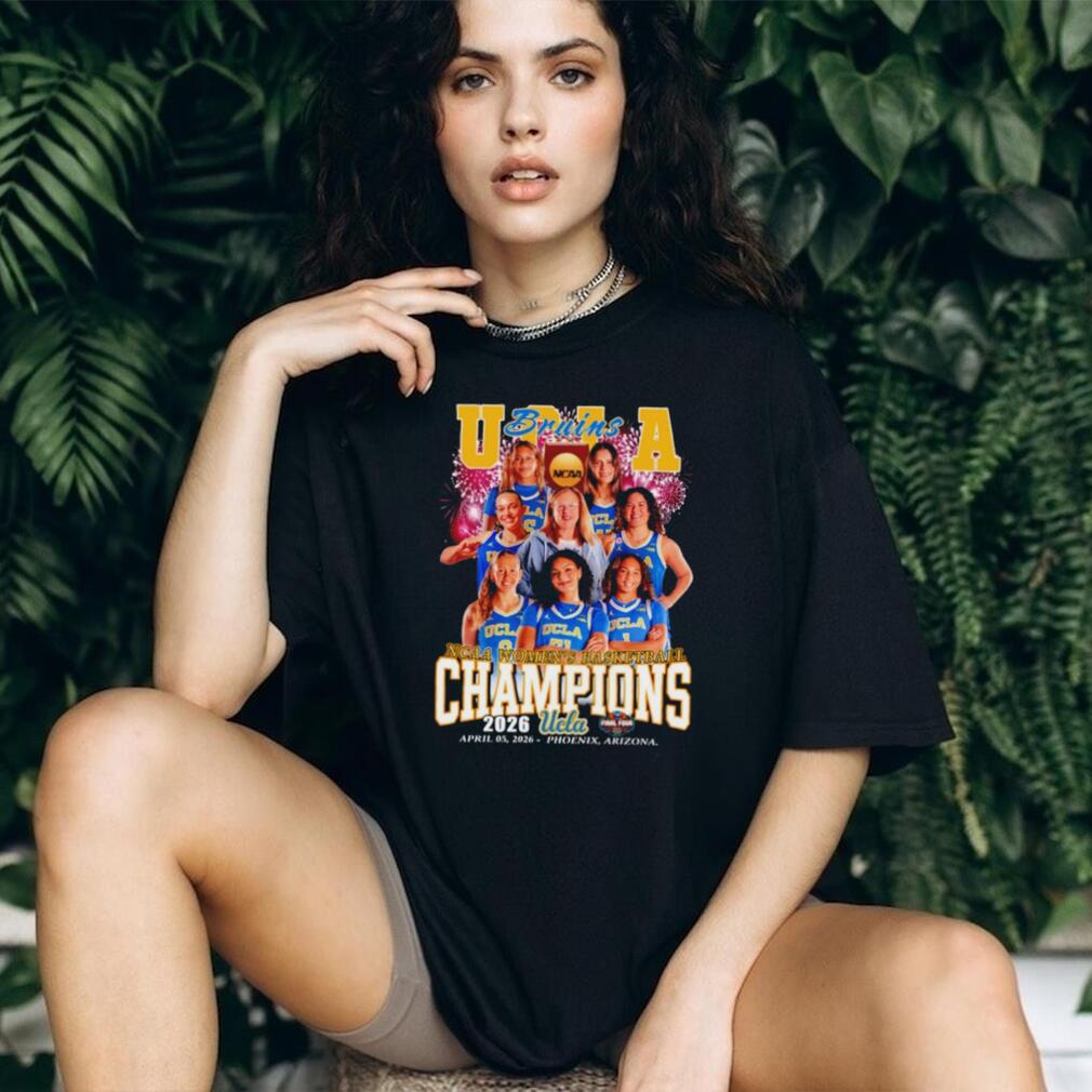 UCLA Bruins 2026 NCAA Women’s Basketball National Champions Team Photo T Shirt