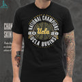 UCLA Bruins 2026 National Champions Circular Gold Basketball Vintage T Shirt