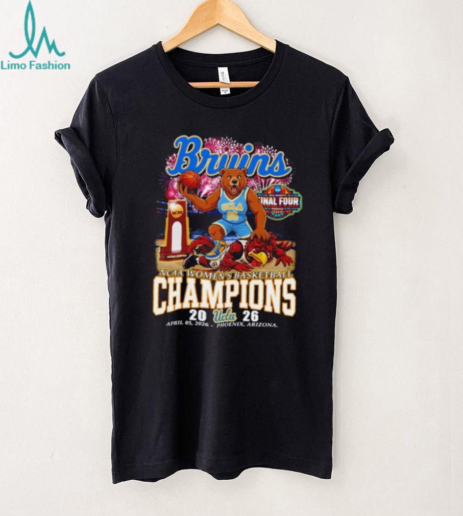 UCLA Bruins 2026 National Champions Mascot vs Opponent Phoenix AZ T Shirt