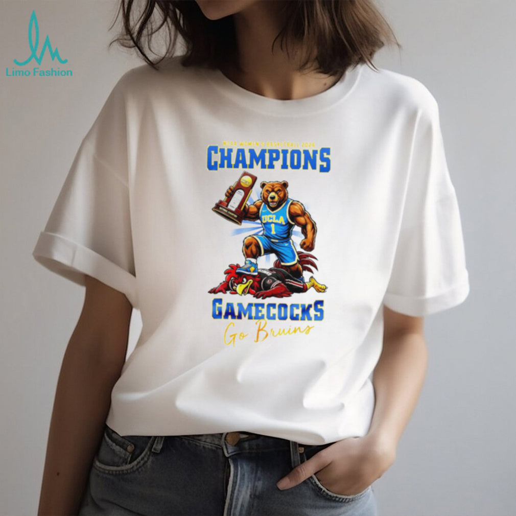 UCLA Bruins vs Gamecocks 2026 Women’s Basketball Champions T Shirt