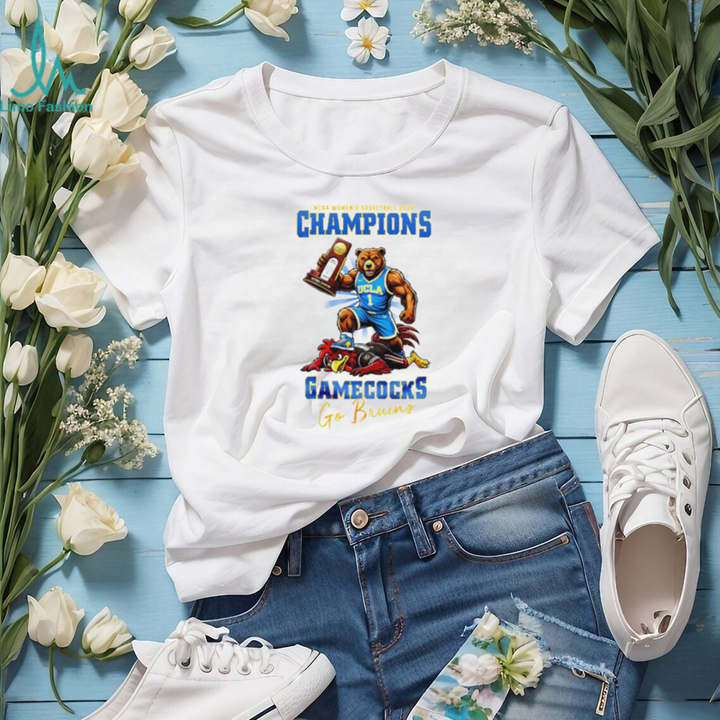 UCLA Bruins vs Gamecocks 2026 Women’s Basketball Champions T Shirt
