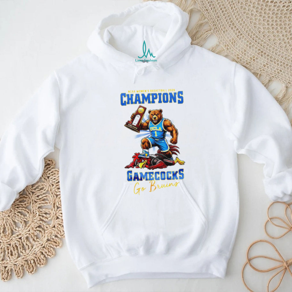 UCLA Bruins vs Gamecocks 2026 Women’s Basketball Champions T Shirt
