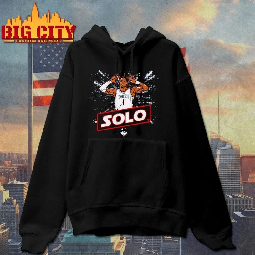 UConn Basketball Solo Ball Name Pose T-Shirt