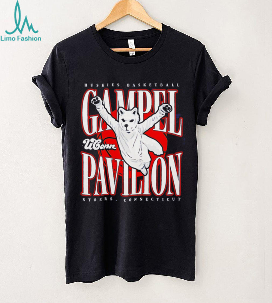 UConn Huskies Gampel Pavilion Storrs CT Basketball Fan T Shirt